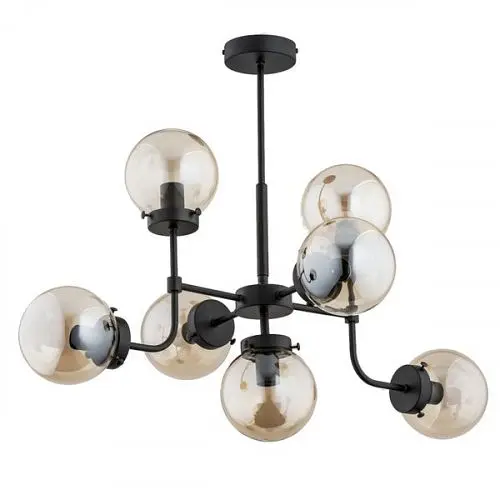 Люстра лофт ALFA Transformers Black 25747 - фото 1