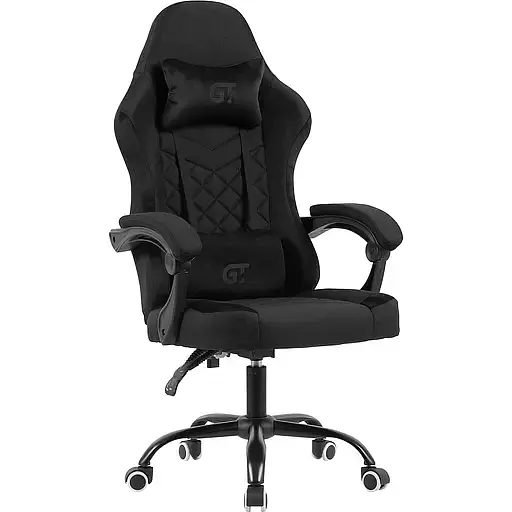 Геймерское кресло GT Racer X-2729 Fabric Black - фото 2