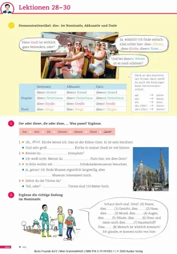 Beste Freunde A2/2. Mein Grammatikheft - фото 2