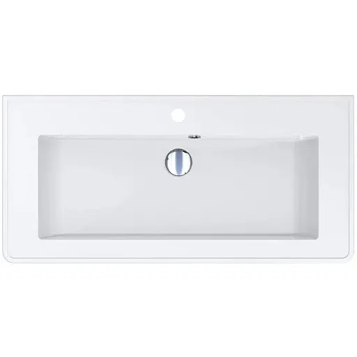 Умивальник Miraggio Tres глянсовий 0001542, Білий - фото 1