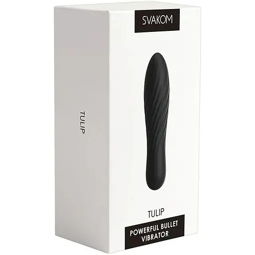 Потужний мінівібратор Svakom Tulip Black - фото 7