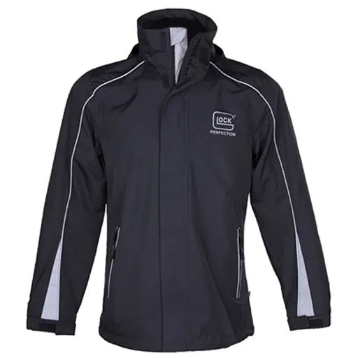 Куртка Glock Windbraker M з капюшоном Чорний - фото 1
