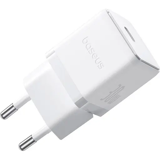 Мережевий зарядний пристрій Baseus Palm 1-USB-C 30W Moon White (P10111605213-00) [127627] - фото 3