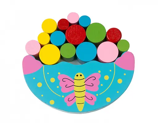 Деревянная игрушка Игра MD 1276 Бабочка - фото 1