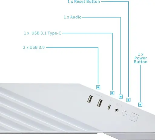 Корпус Lian Li Vector V100R Tempered Glass Black (G99.V100RX.01) Без БП - фото 15