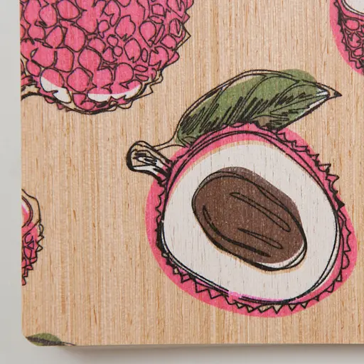 Блокнот "Личи" из модифицированной древесины 12201-KR формат А5 на пружине - фото 4