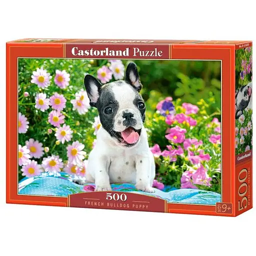 Пазл Castorland Щенка французского бульдога 500 эл. (B-53650)
