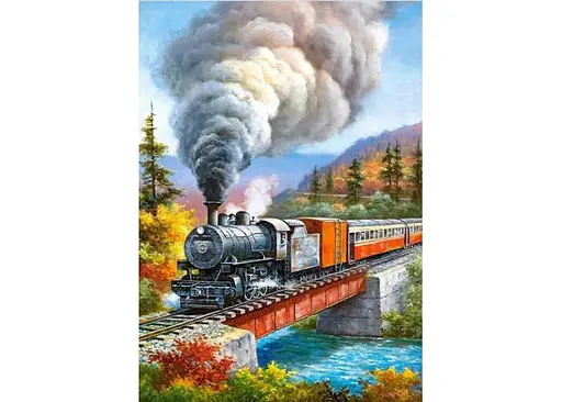 Пазл Castorland puzzle Железнодорожный переезд, 500 эл. (B-53216) - фото 2