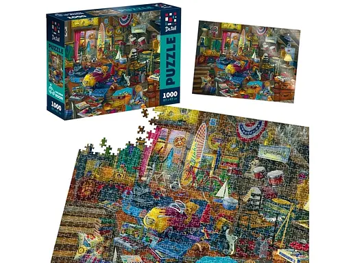 Пазли De.tail Дитяча кімната, 1000 деталей, DT1000-09