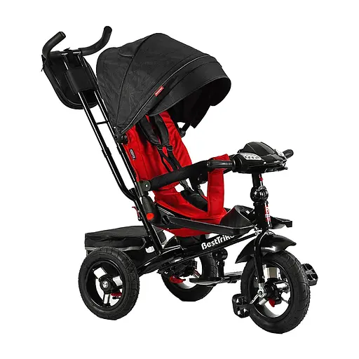 Велосипед 6088 F – 789-05 Best Trike поворотне сидіння, фара музична з usb,bluetooth надувні колеса, пульт включення світла і звуку (6989151361533) - фото 1