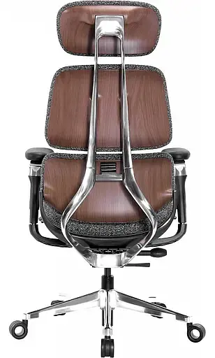 Офисное кресло GT Racer (X-819 Fabric Wood Gray) - фото 5