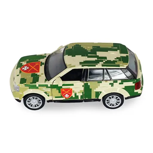 Автомодель серії "Шеврони Героїв" Land Rover Range Rover Sport "Захід" TechnoDrive 250399UM - фото 6