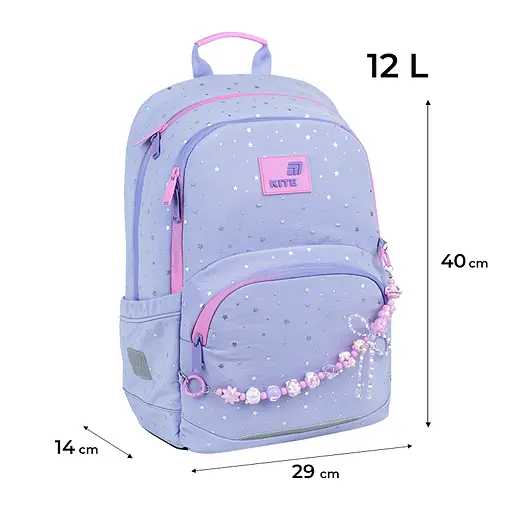 Рюкзак Kite Education 585 Twinke, Star Бузковий (K26-585M-1) - фото 3