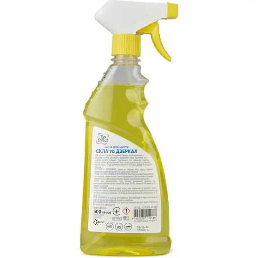 Засіб для миття скла та дзеркал TopEffect Цитрусовий бриз спрей 500 мл - фото 2
