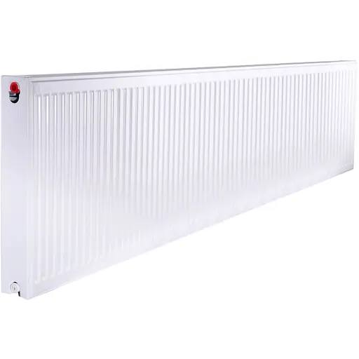 Радіатор сталевий панельний Kalite 22 бок 600x2200 000018743, Білий - фото 1