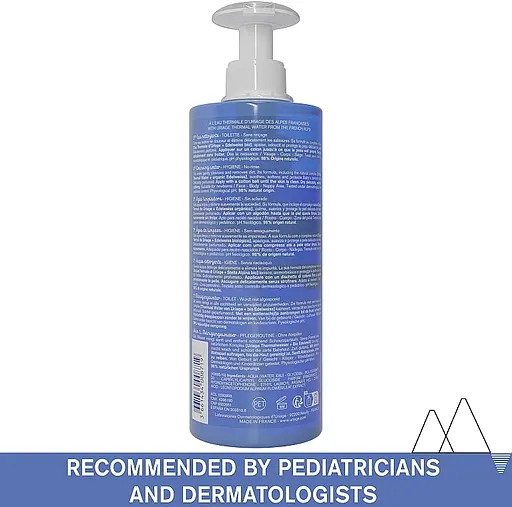 Очищающая вода Uriage Bebe 1st Water No-Rinse для детской кожи 500 мл - фото 3