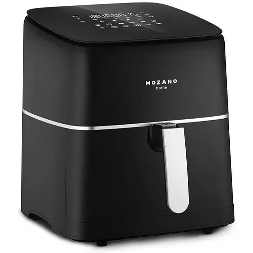Аерофритюрниця Mozano Air Fry Master 8 л 1700 Вт 12 програм сенсорне управління сепаратор решітка - фото 1