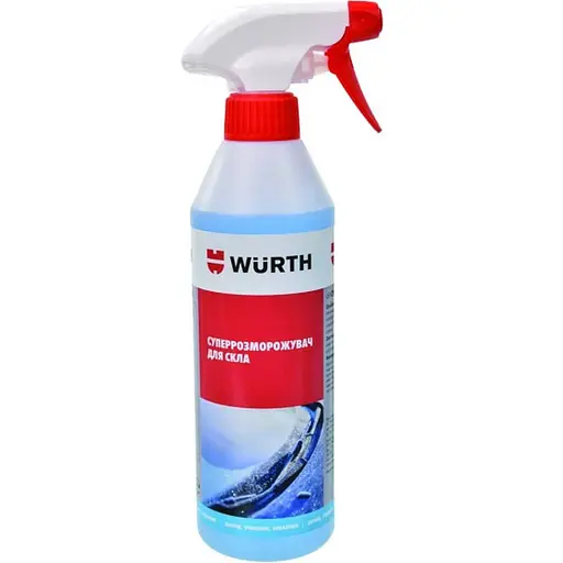 Розморожувач скла Wurth суперінтенсивний спрей 500 мл (0892331201)
