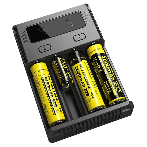 Нове універсальне зарядне Nitecore Intellicharger NEW i4