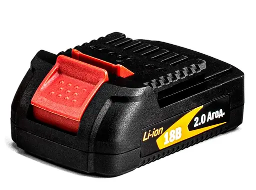 Аккумулятор Li-Ion GTM B18V/2Аh 18 В 2 А*год для шуруповерта 2700 - фото 1