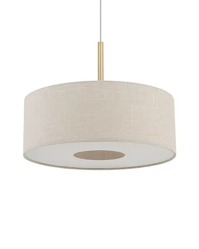 Подвесной светильник, люстра Nowodvorski 11652 Santana M E27 1x25W IP20 бежевый - фото 3