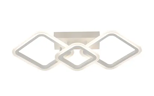 Світлодіодна люстра VALESO G 2929/2+1 58W Білий