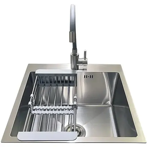 Комплект мойка + смеситель Romzha Arta U-450 (C) - фото 2