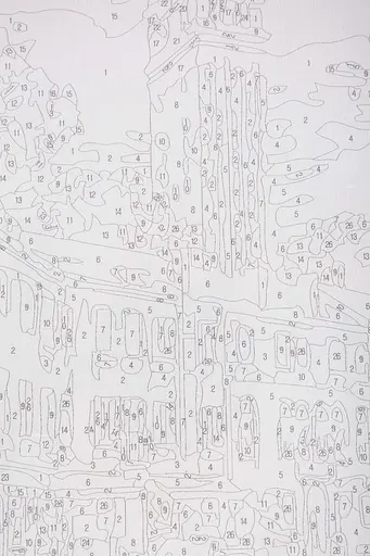 Набор для росписи по номерам "Город с каналами" 40*50 см, IDEA2-GX45758, ТМ "99IDEAS" - фото 7