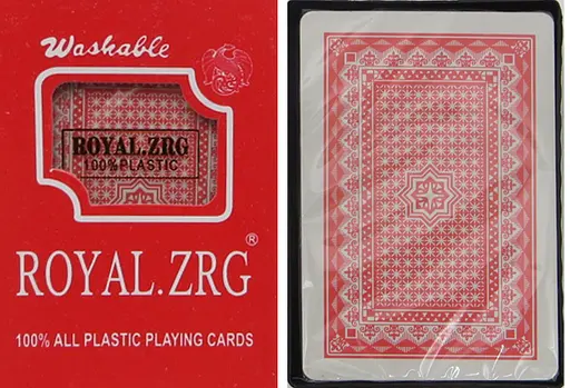 Гральні карти пластикові Royal, 54 шт.
