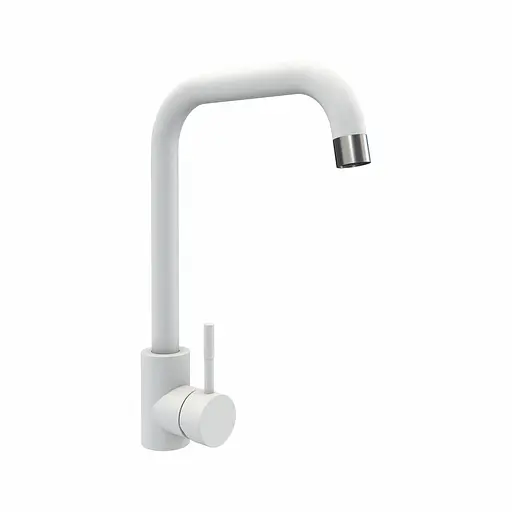 Змішувач для кухні Platinum NА3008B білий - фото 1