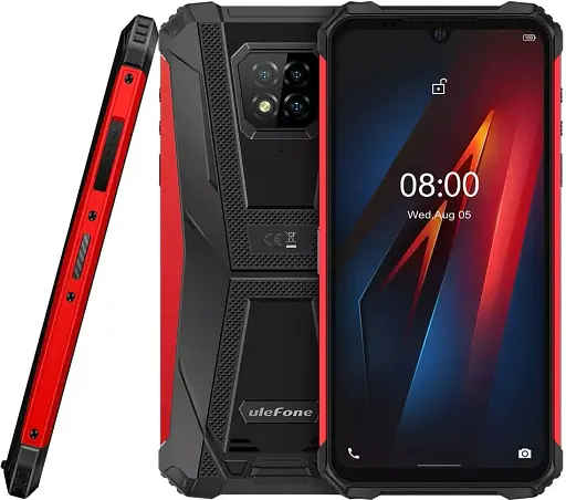 Захищений смартфон Ulefone Armor 8 4/64GB АКБ 5 580мАг Red - фото 6