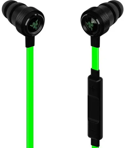 Наушники Razer проводные Hammerhead PRO V2 внутриканальная гарнитура с микрофоном - фото 4
