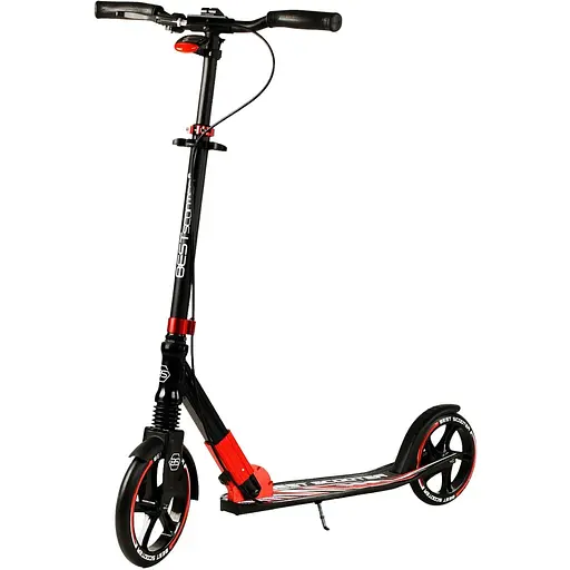 Самокат Best Scooter складаний Від 3 до 16 років Чорно-червоний 000231298