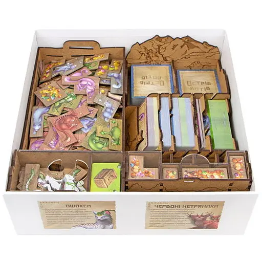 Органайзер Tower Rex Острів котів + доповнення The Isle of Cats + Expansions (2632) - фото 1