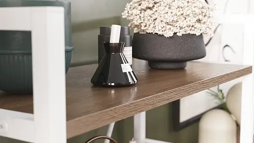 Етажерка 4/60 Ferrum-decor Серії Коннект 120x60x28 білий ДСП Дуб Сонома Трюфель 16мм (FRD-104246) - фото 5