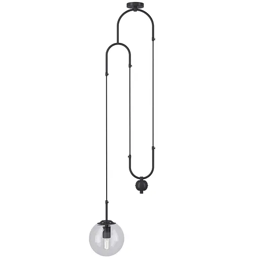 Підвіс FJ Сounterweight PikArt арт. 23682 Чорний Прозорий - фото 1