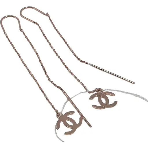 Золотые серьги-протяжки Tango. 580126