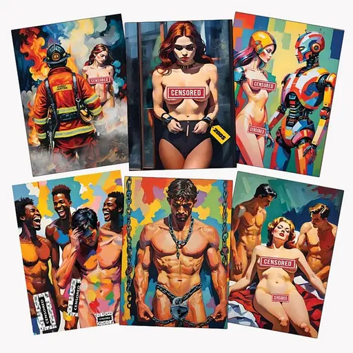 Карткова гра "Таємні Бажання 18+" PLR-0043, 64 картки - фото 3