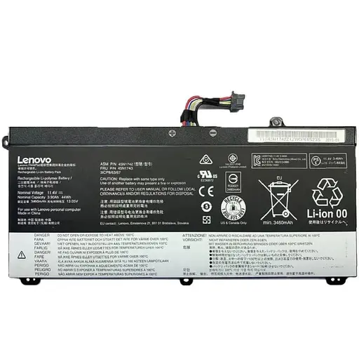 Акумуляторна батарея Lenovo Thinkpad T550 T560 W550 (45N1743) 0-25% Б/В - фото 1