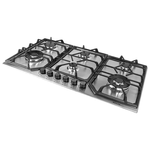 Поверхность газовая на металле WEILOR GM W 904 SS - фото 4