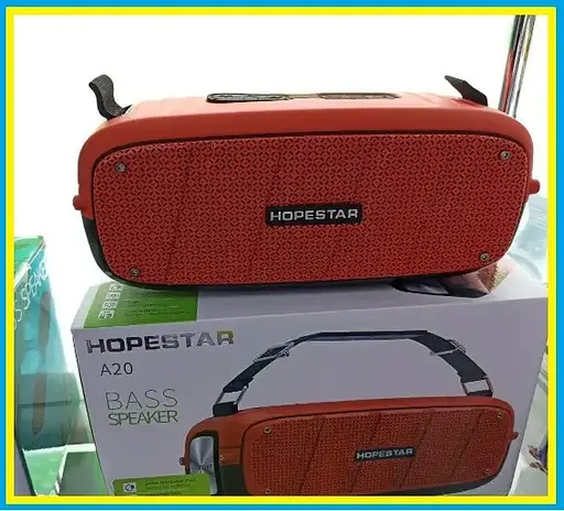 Ролонка Bluetooth Hopestar A20 55W беспроводная акустика портативная красная - фото 6