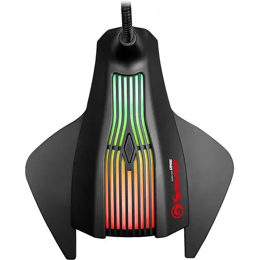 Мікрофон Marvo MIC-01 Multi-LED USB Black (MIC-01) - фото 3