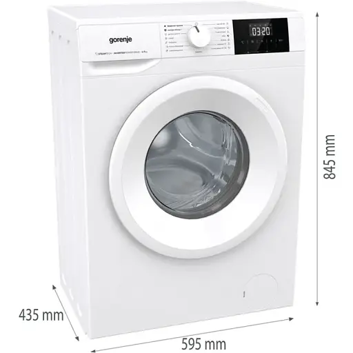 Пральна машина GORENJE WNGPI72SBS/UA (WFG17012) - фото 7