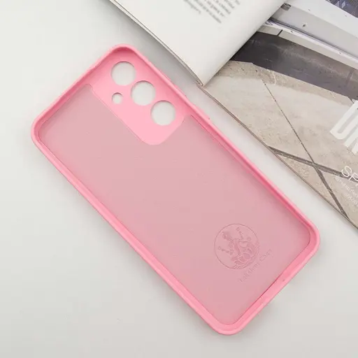 Чехол Silicone Cover Lakshmi Full Camera (A) для Samsung Galaxy M14 5G Розовый / Pink - фото 3