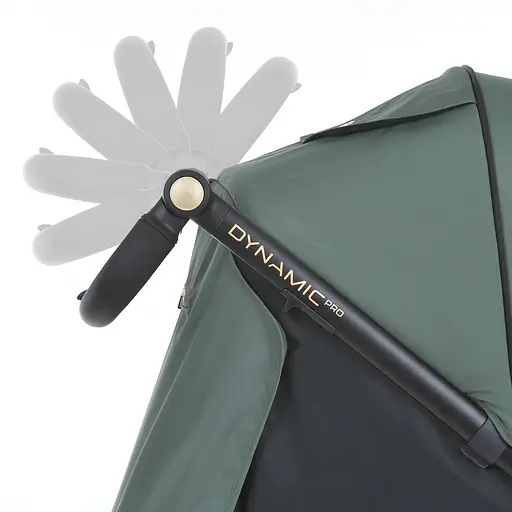 Детская прогулочная коляска-книга El Camino ME 1053-3 Dynamic Pro Forest Green Зеленая - фото 10
