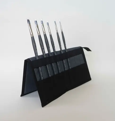 Набор кистей для акрикла Raphael Softacryl, 6 шт.