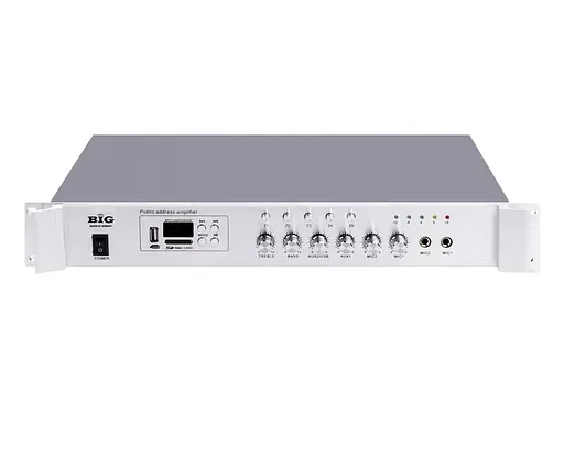 Трансляционный усилитель BIG PA250 5zone USB/MP3/FM/BT