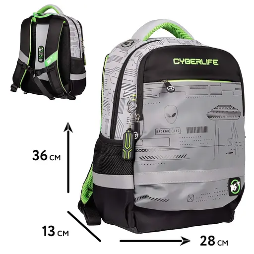 Рюкзак шкільний Yes Cyberlife S-52 Ergo - фото 2