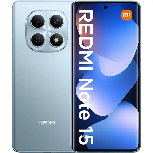 Смартфон Xiaomi Redmi Note 15 4G 6/128GB Glacier Blue - фото 1