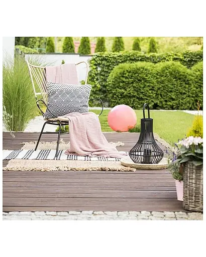 Світильник вуличний Polux 311368 Kula Led 3000K + RGB IP65 Wh - фото 4